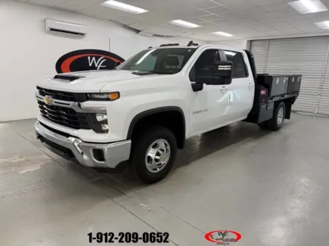 White 2024 Chevrolet Silverado 3500HD CC LT for sale in Baxley, GA
