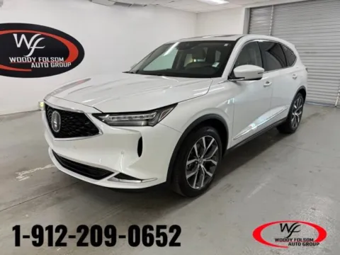 White 2023 Acura MDX w/Technology Package for sale in Baxley, GA