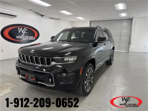 Black 2022 Jeep Grand Cherokee L Overland for sale in Baxley, GA