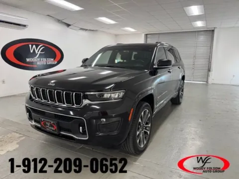 Black 2022 Jeep Grand Cherokee L Overland for sale in Baxley, GA