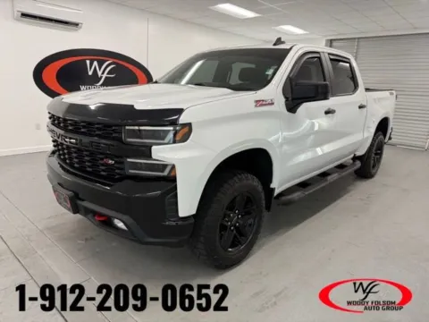 White 2020 Chevrolet Silverado 1500 Custom Trail Boss for sale in Baxley, GA