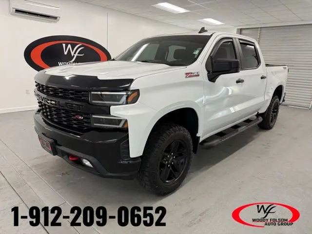 White 2020 Chevrolet Silverado 1500 Custom Trail Boss for sale in Baxley, GA