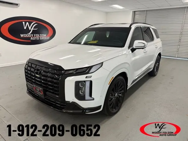 White 2024 Hyundai Palisade Calligraphy Night Edition for sale in Baxley, GA
