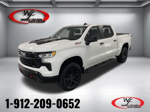 White 2023 Chevrolet Silverado 1500 LT Trail Boss for sale in Baxley, GA