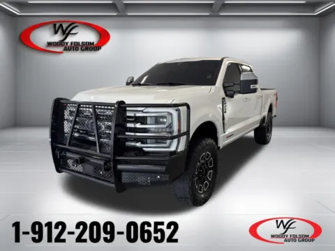 White 2024 Ford Super Duty F-250 SRW Platinum for sale in Baxley, GA