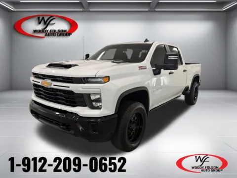 White 2025 Chevrolet Silverado 2500HD Custom for sale in Baxley, GA