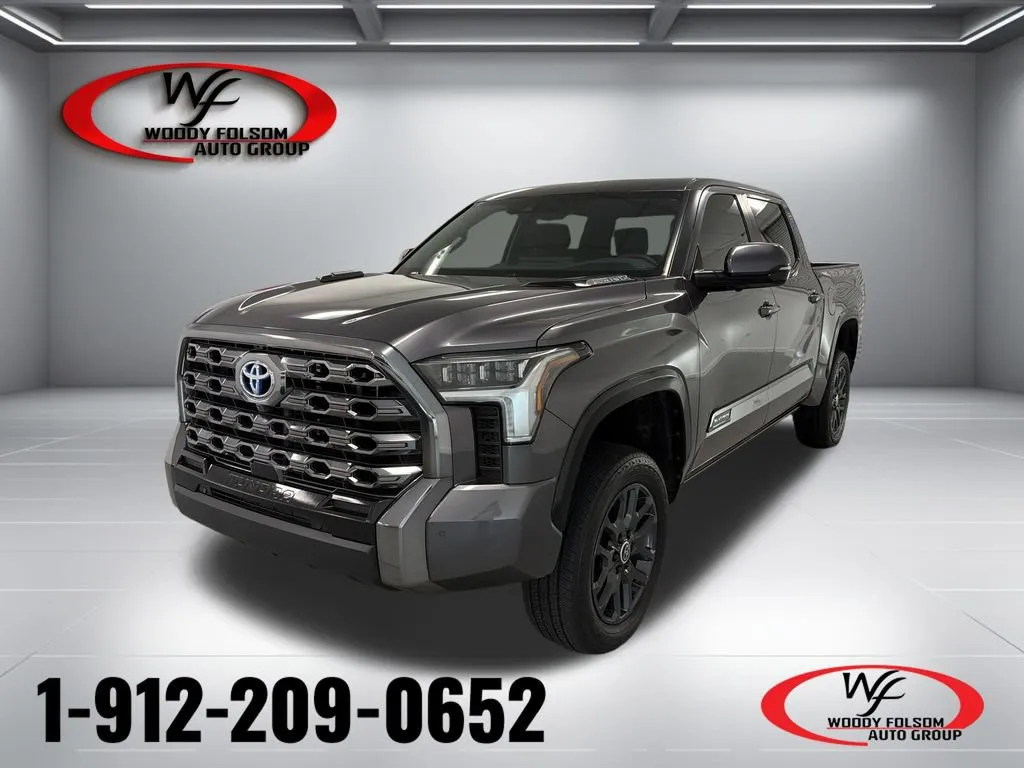 Gray 2024 Toyota Tundra Platinum Hybrid for sale in Baxley, GA