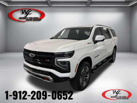 White 2025 Chevrolet Suburban Z71 for sale in Baxley, GA