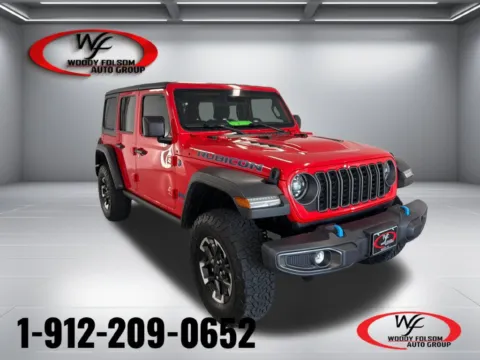 Red 2025 Jeep Wrangler 4xe Rubicon for sale in Baxley, GA