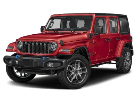 Red 2025 Jeep Wrangler 4xe Rubicon for sale in Baxley, GA
