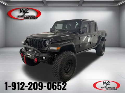Black 2024 Jeep Gladiator Willys for sale in Baxley, GA