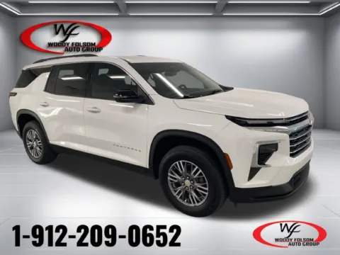 White 2025 Chevrolet Traverse FWD LT for sale in Baxley, GA