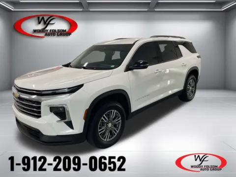 White 2025 Chevrolet Traverse FWD LT for sale in Baxley, GA