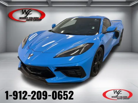 Blue 2021 Chevrolet Corvette 3LT for sale in Baxley, GA
