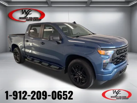 Blue 2024 Chevrolet Silverado 1500 Custom for sale in Baxley, GA