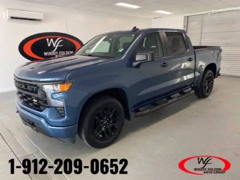 Blue 2024 Chevrolet Silverado 1500 Custom for sale in Baxley, GA