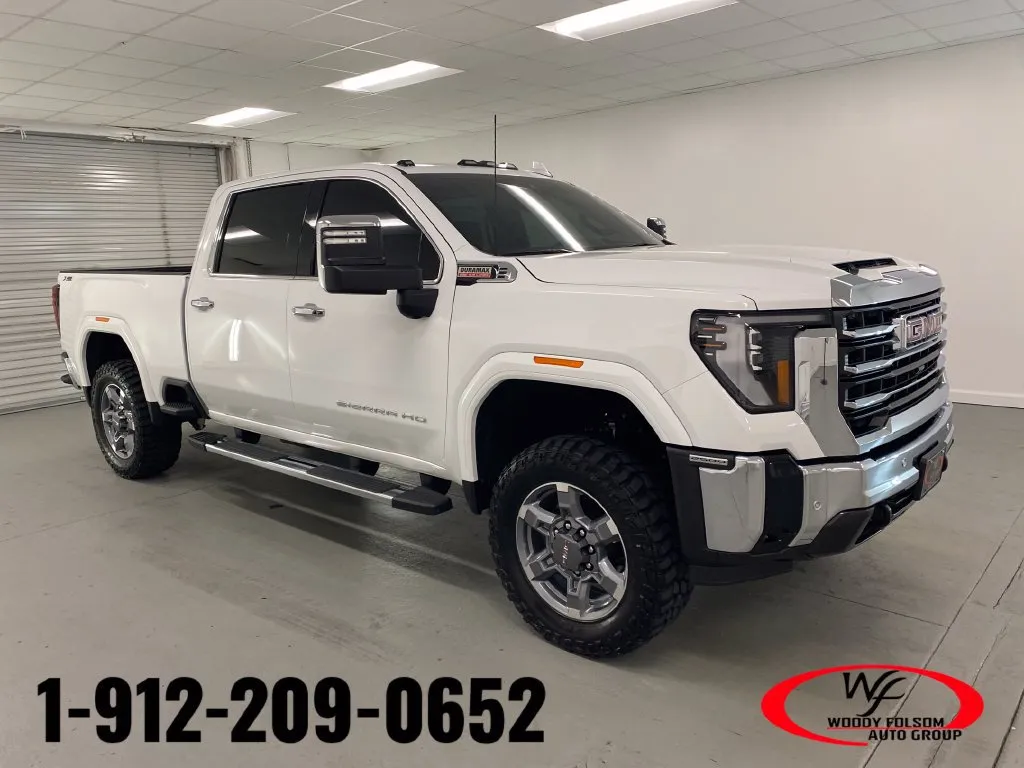 White 2025 GMC Sierra 2500 HD SLT for sale in Baxley, GA