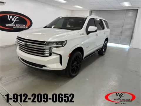 White 2022 Chevrolet Tahoe High Country for sale in Baxley, GA