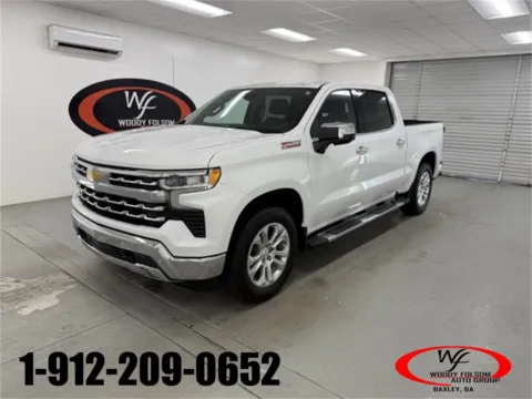 White 2023 Chevrolet Silverado 1500 LTZ for sale in Baxley, GA