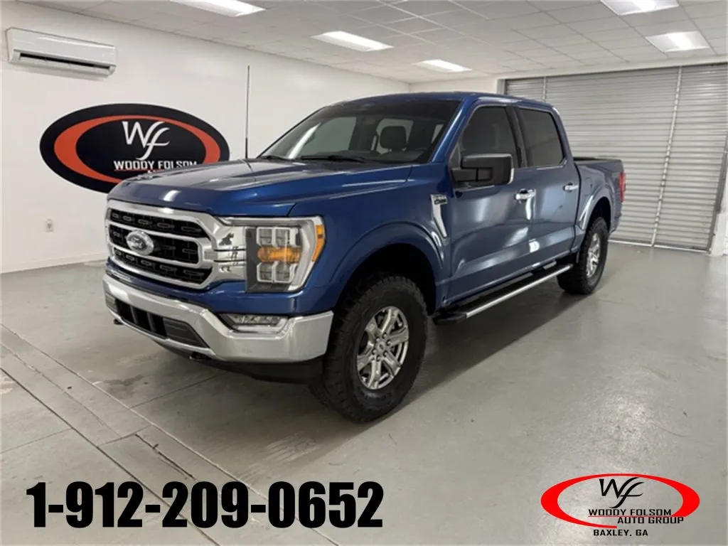 Blue 2022 Ford F-150 XLT for sale in Baxley, GA