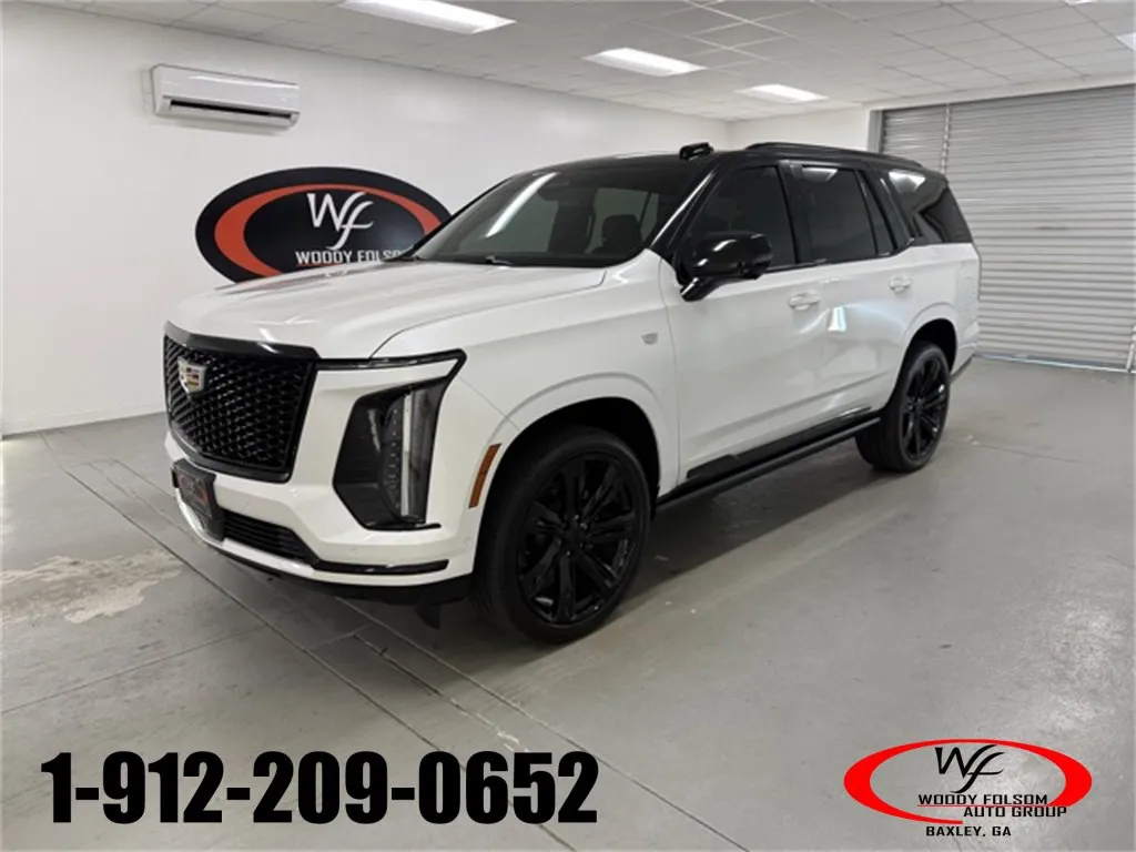White 2025 Cadillac Escalade 4WD Sport for sale in Baxley, GA