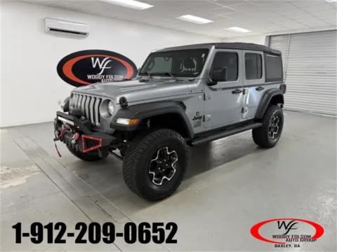 Silver 2021 Jeep Wrangler Unlimited Sport S for sale in Baxley, GA
