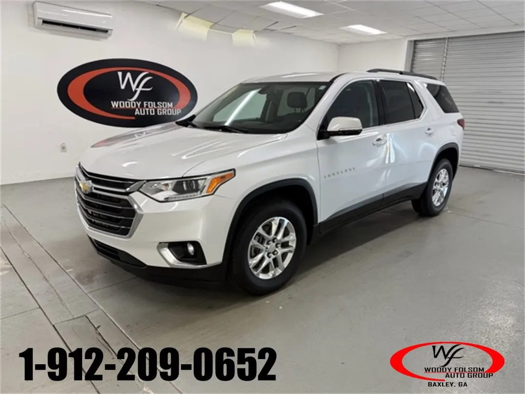 White 2020 Chevrolet Traverse LT Leather for sale in Baxley, GA