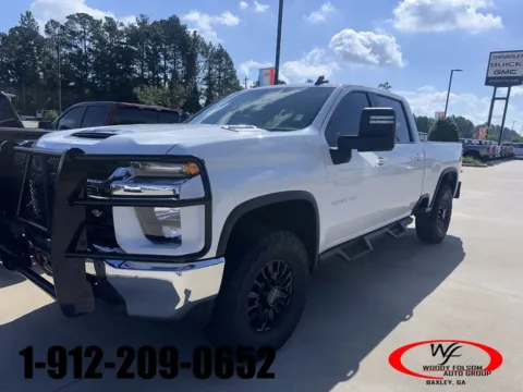 White 2021 Chevrolet Silverado 2500HD LT for sale in Baxley, GA