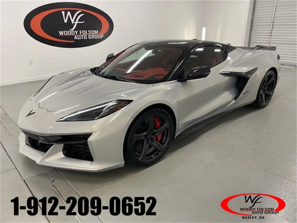 Silver 2023 Chevrolet Corvette 3LZ for sale in Baxley, GA