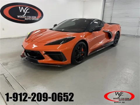 Orange 2021 Chevrolet Corvette 3LT for sale in Baxley, GA