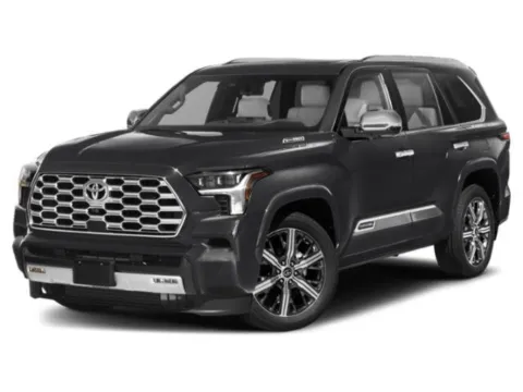 Silver 2024 Toyota Sequoia Capstone for sale in Baxley, GA