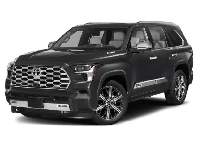 Silver 2024 Toyota Sequoia Capstone for sale in Baxley, GA