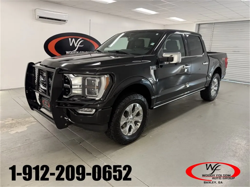 Black 2023 Ford F-150 Platinum for sale in Baxley, GA