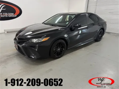 Black 2019 Toyota Camry SE for sale in Baxley, GA