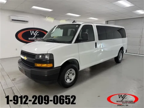White 2024 Chevrolet Express Passenger LS for sale in Baxley, GA