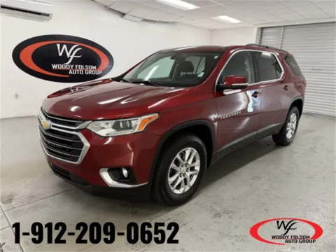 Red 2020 Chevrolet Traverse LT Cloth for sale in Baxley, GA