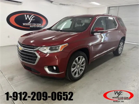 Red 2020 Chevrolet Traverse Premier for sale in Baxley, GA