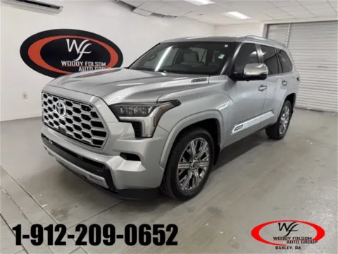 Silver 2024 Toyota Sequoia Platinum for sale in Baxley, GA