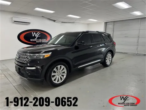 Black 2021 Ford Explorer Limited for sale in Baxley, GA