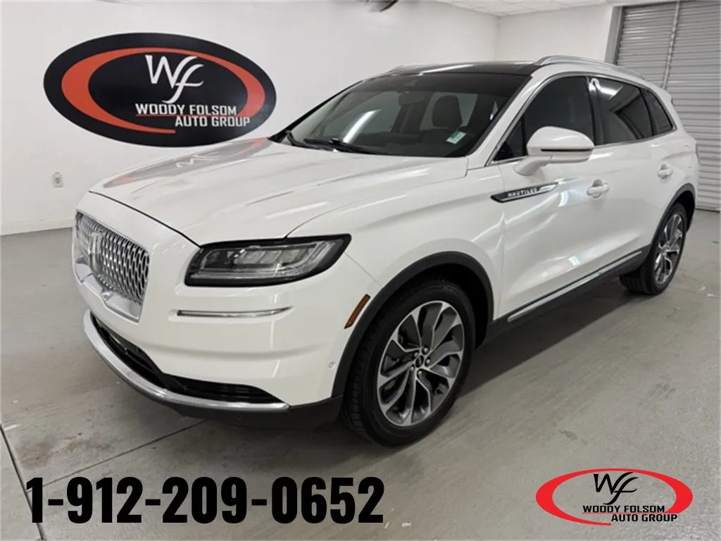 White 2022 Lincoln Nautilus Reserve for sale in Baxley, GA