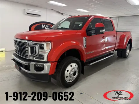 Red 2021 Ford Super Duty F-450 DRW LARIAT for sale in Baxley, GA
