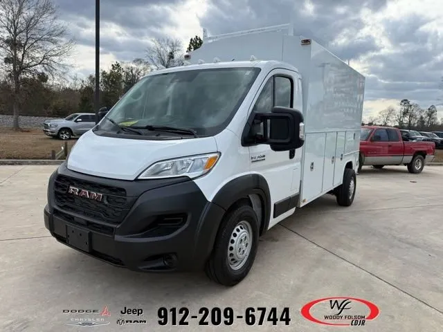 White 2024 Ram ProMaster Cutaway Tradesman for sale in Baxley, GA