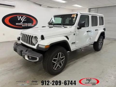 White 2025 Jeep Wrangler Sahara for sale in Baxley, GA