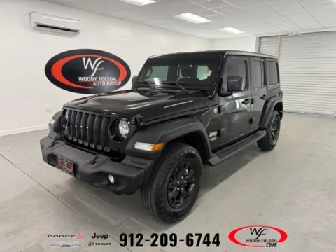 Black 2021 Jeep Wrangler Unlimited Sport S for sale in Baxley, GA