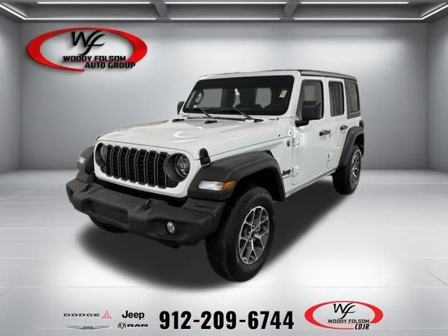 White 2025 Jeep Wrangler Sport S for sale in Baxley, GA