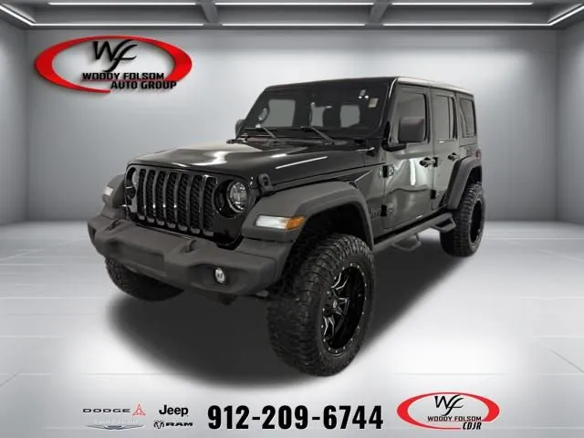Black 2024 Jeep Wrangler Sport S for sale in Baxley, GA
