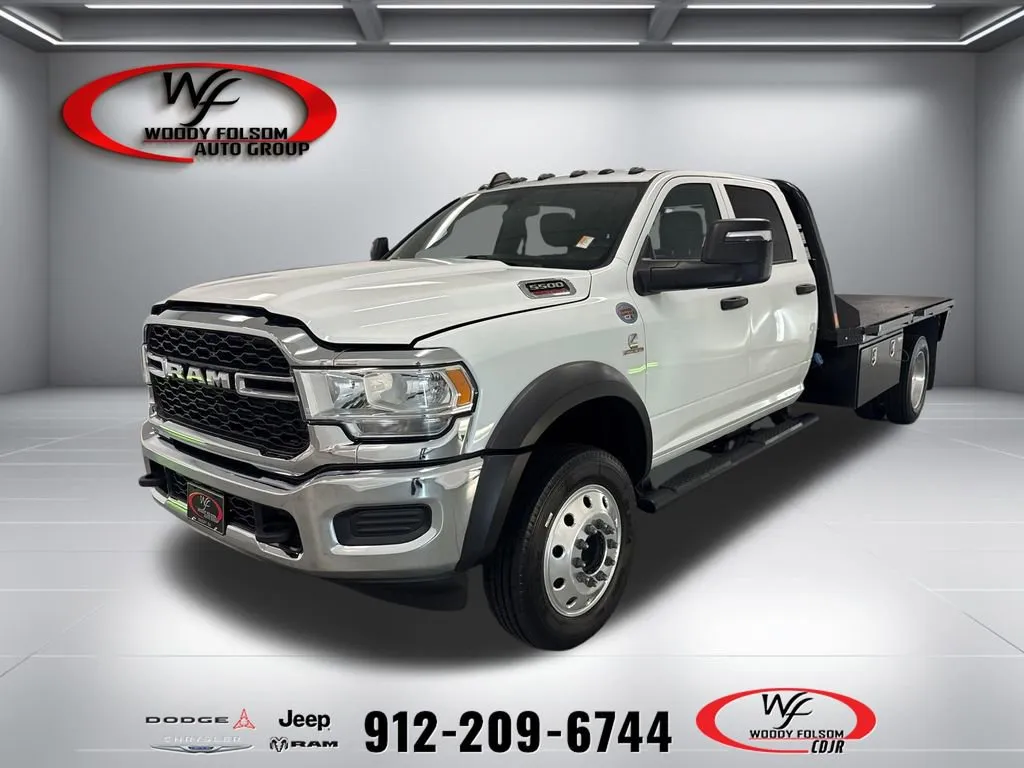White 2024 Ram 5500 Chassis Cab Tradesman for sale in Baxley, GA