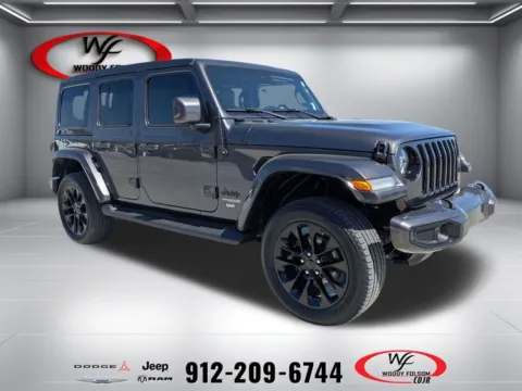 Gray 2021 Jeep Wrangler Unlimited Sahara High Altitude for sale in Baxley, GA