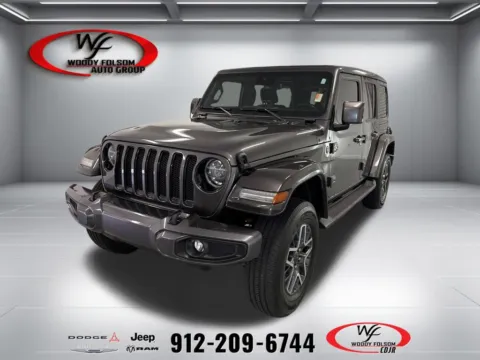 Silver 2021 Jeep Wrangler Unlimited Sahara High Altitude for sale in Baxley, GA