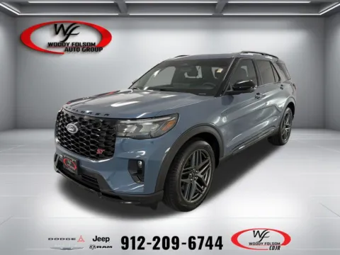Blue 2025 Ford Explorer ST for sale in Baxley, GA